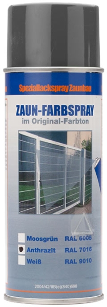 Farbspray Anthrazit RAL 7016